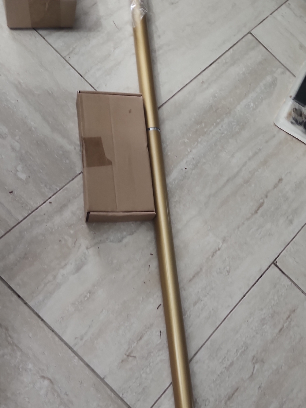 Gold Curtain Rod Pole